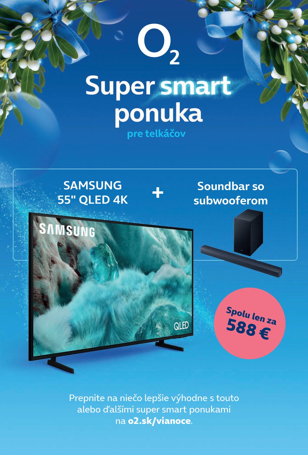 O2, vianočná ponuka