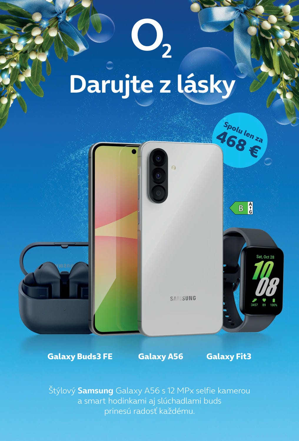 O2, vianočná ponuka