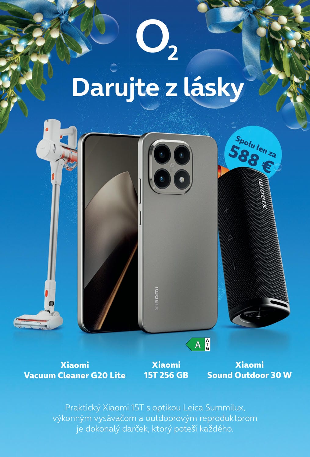 O2, vianočná ponuka
