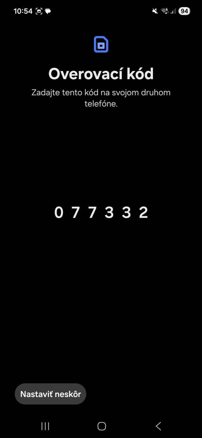 Prenos eSIM v rámci Samsung Galaxy