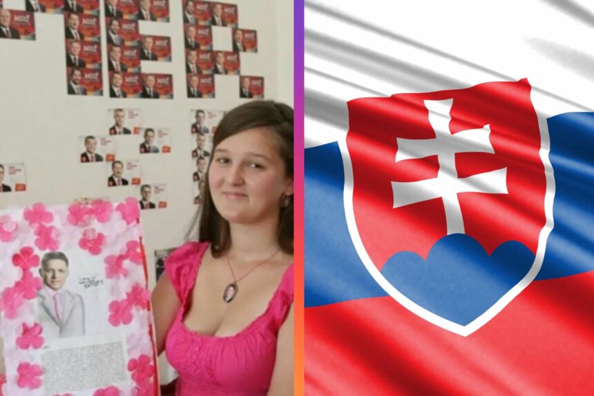 Kristína Králiková, Slovensko, vlajka