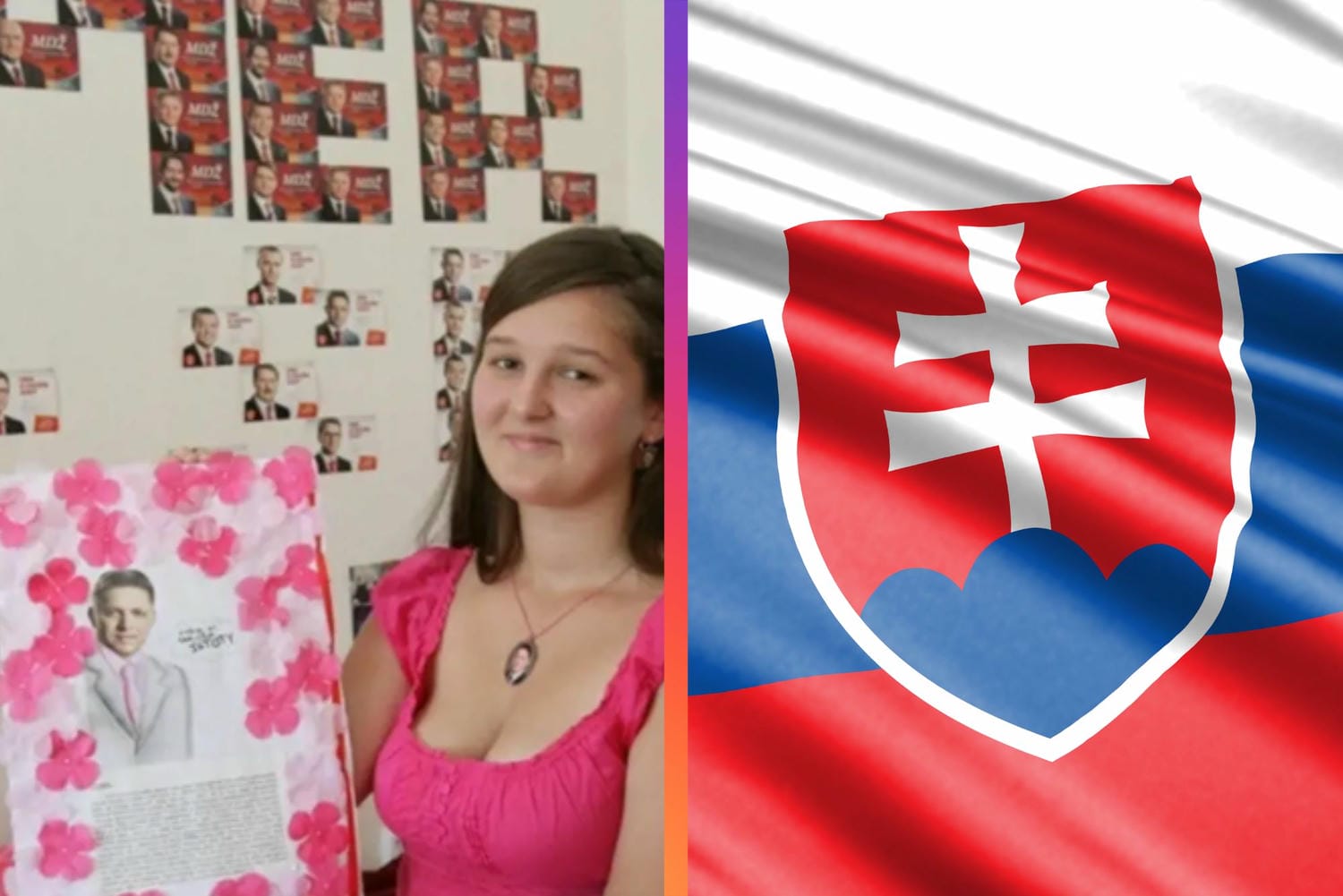 Kristína Králiková, Slovensko, vlajka