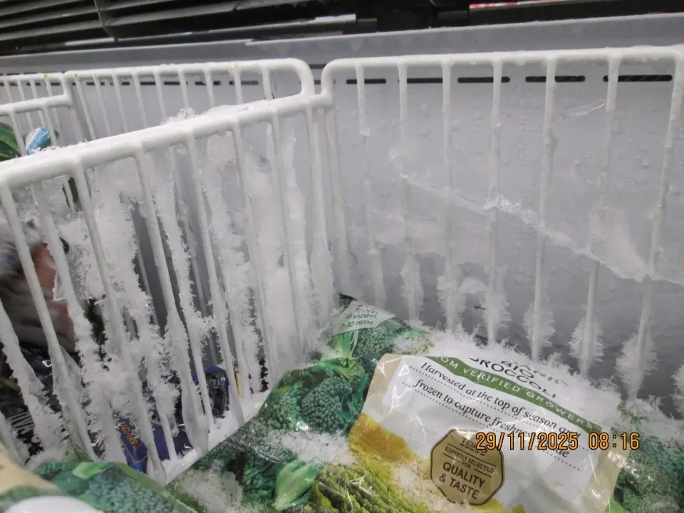 kontrola, hygiena, námraza v boxoch