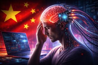 Čína, počítač, mozog