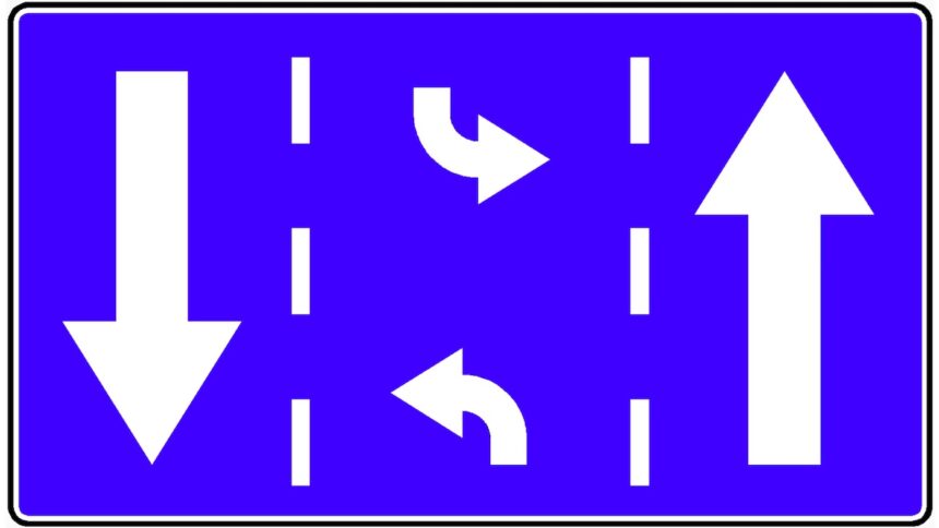 dopravné značky, F-23