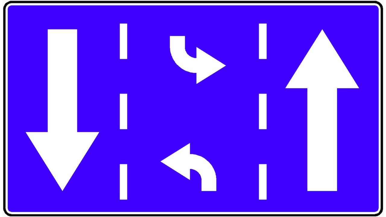 dopravné značky, F-23