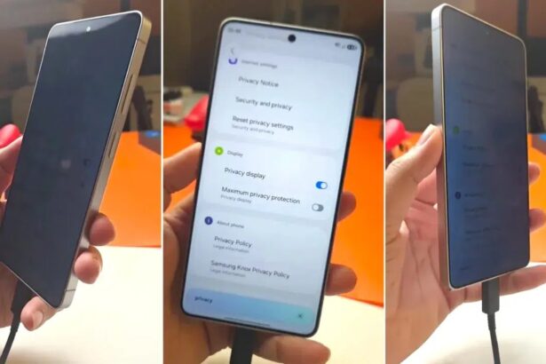 Privacy Display na Galaxy S26 Ultra