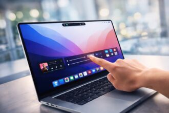 MacBook s dotykovým displejom