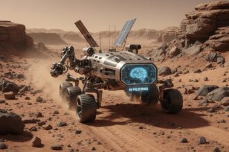 Perseverance, vesmírny rover, umelá inteligencia, AI