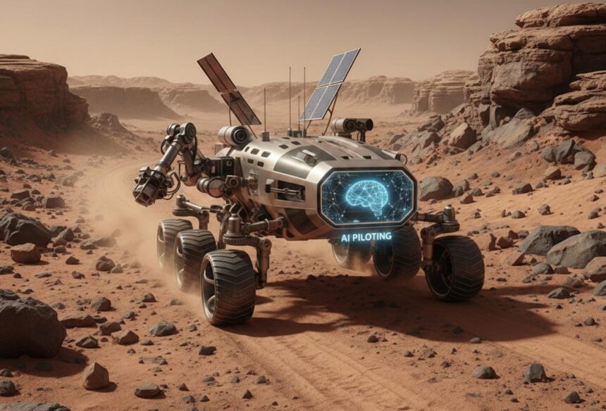 Perseverance, vesmírny rover, umelá inteligencia, AI