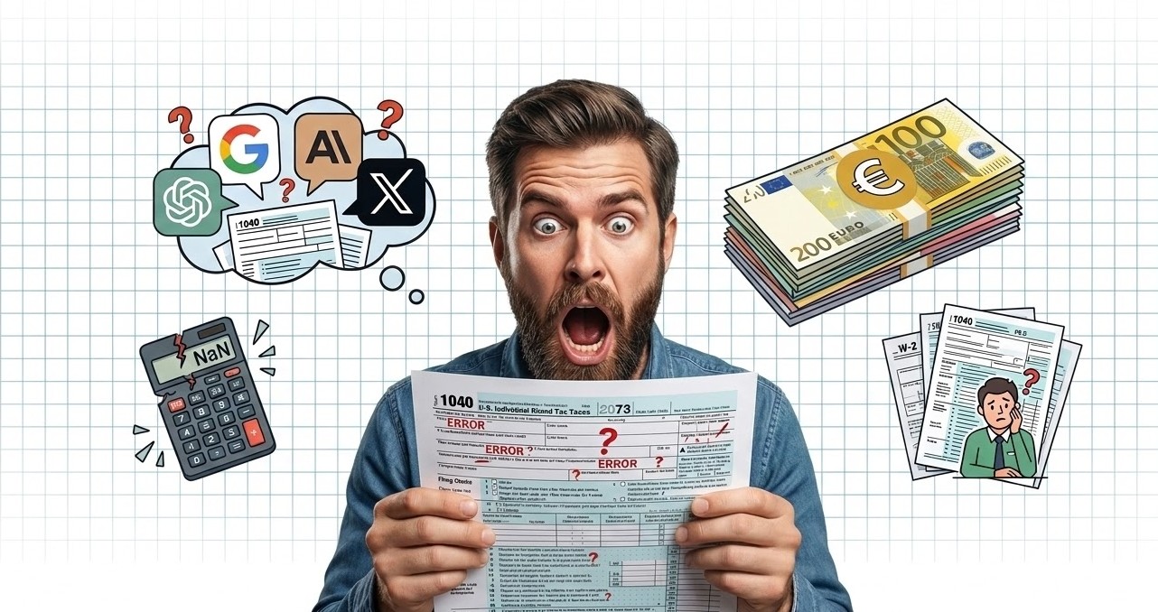 AI sa pokúsili podať daňové priznanie.