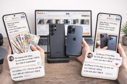 Bazoš, telefón, AI, cena