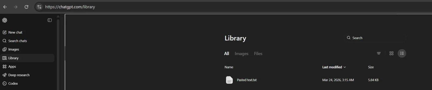 ChatGPT Library