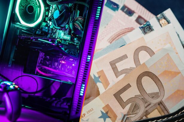 počítače, peniaze