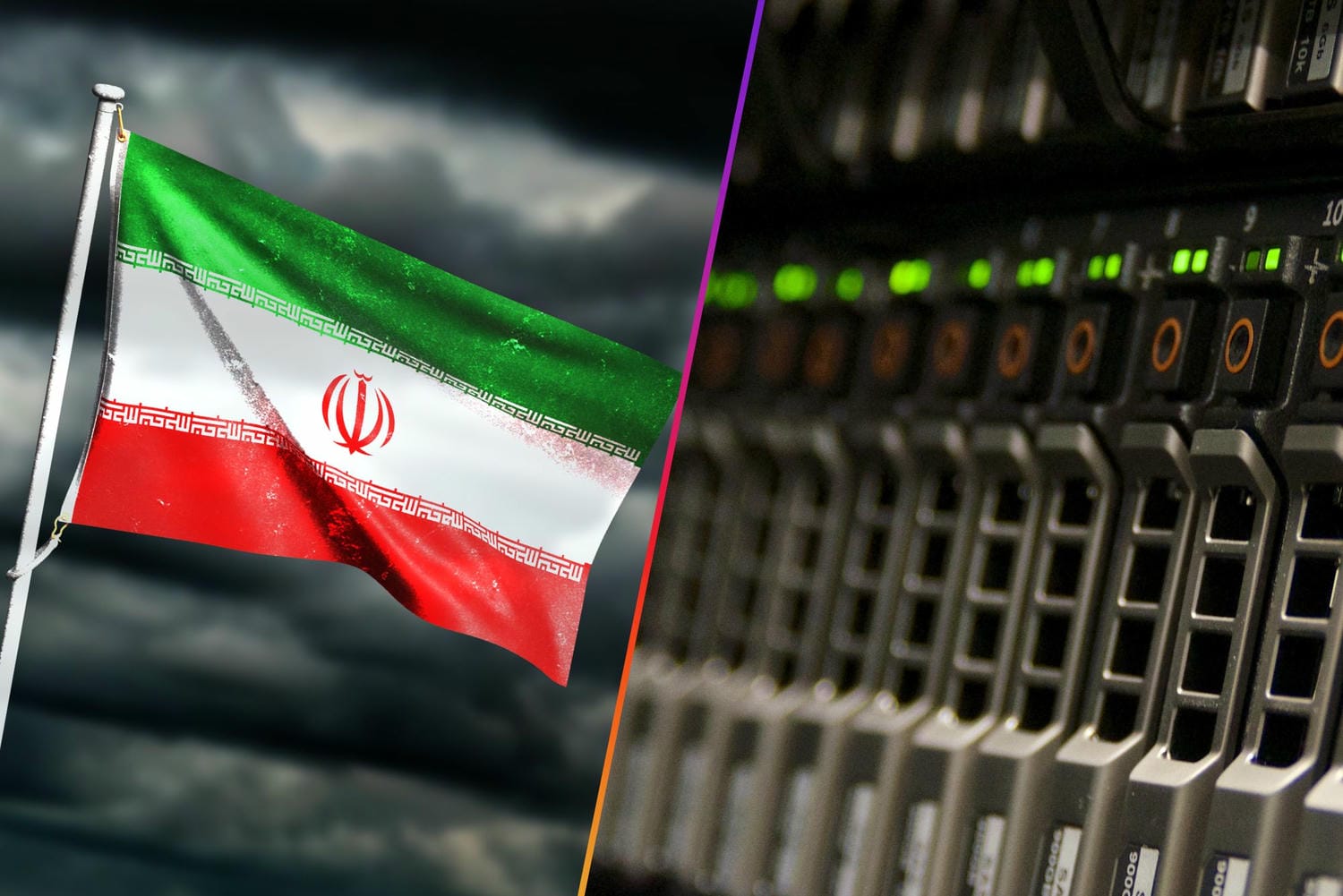 Irán, internet, výpadok