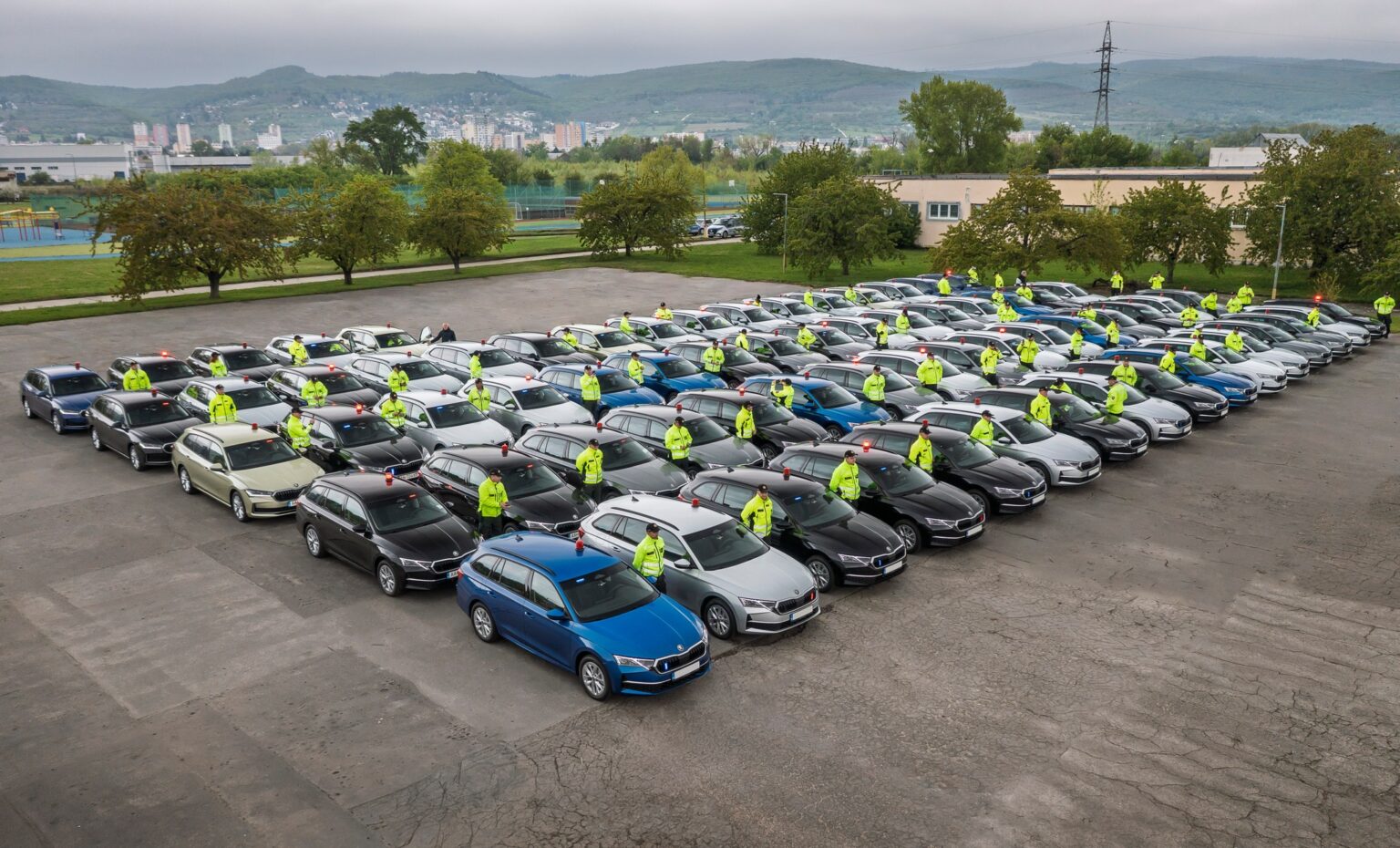 Policajné autá