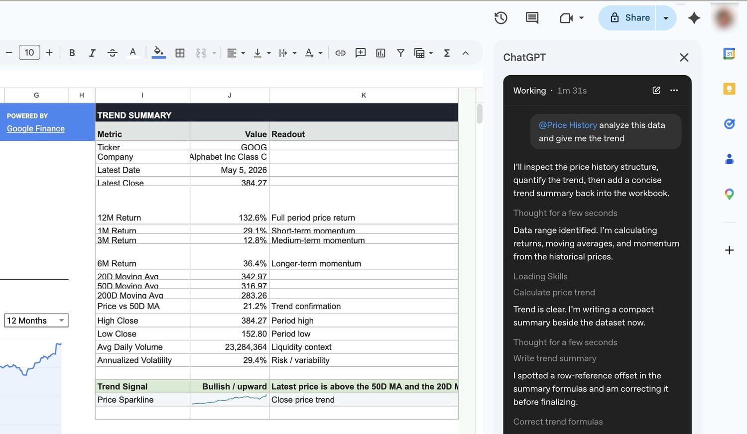 Excel, ChatGPT