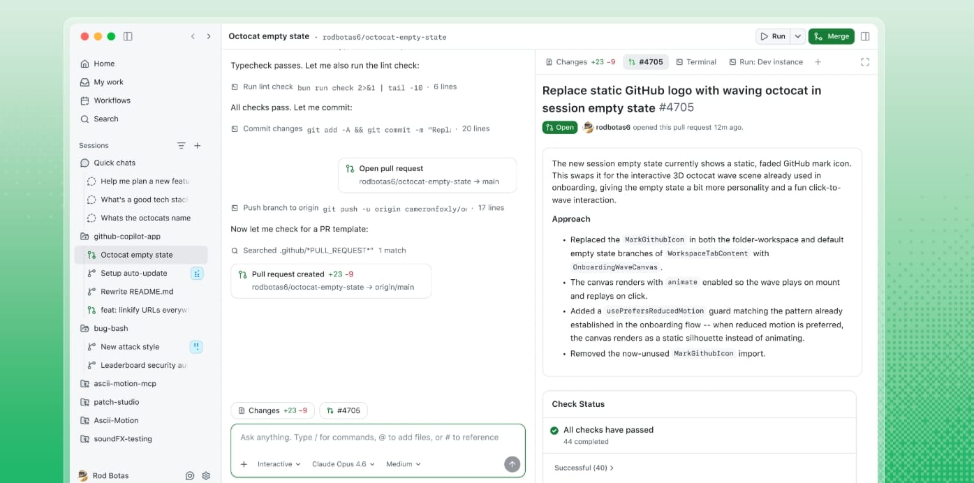 GitHub Copilot App