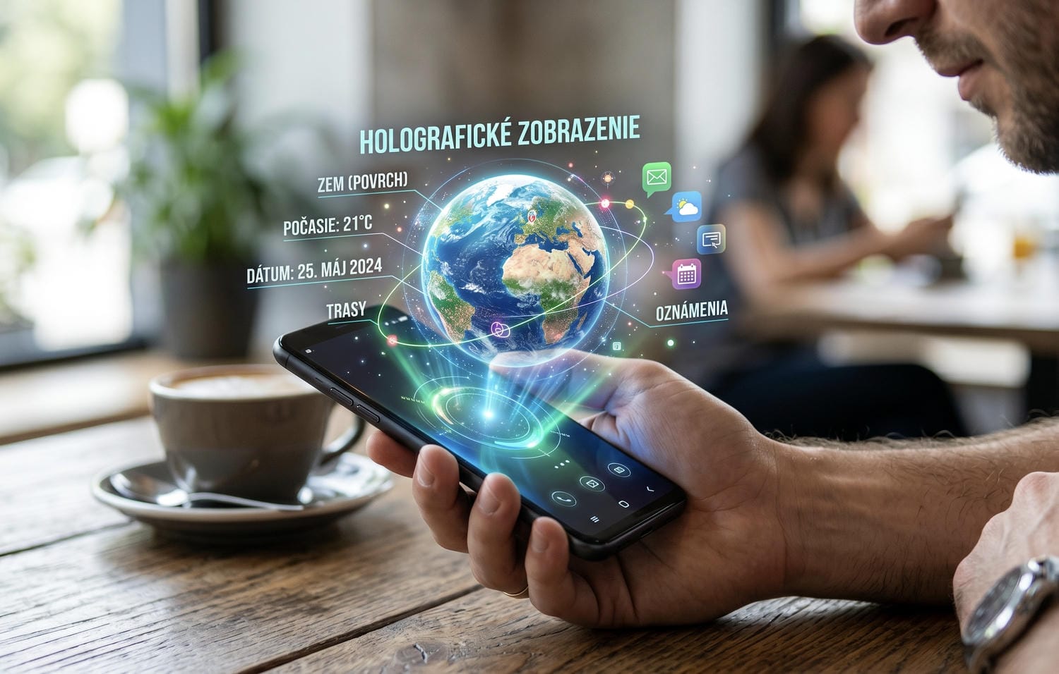 samsung holografický displej
