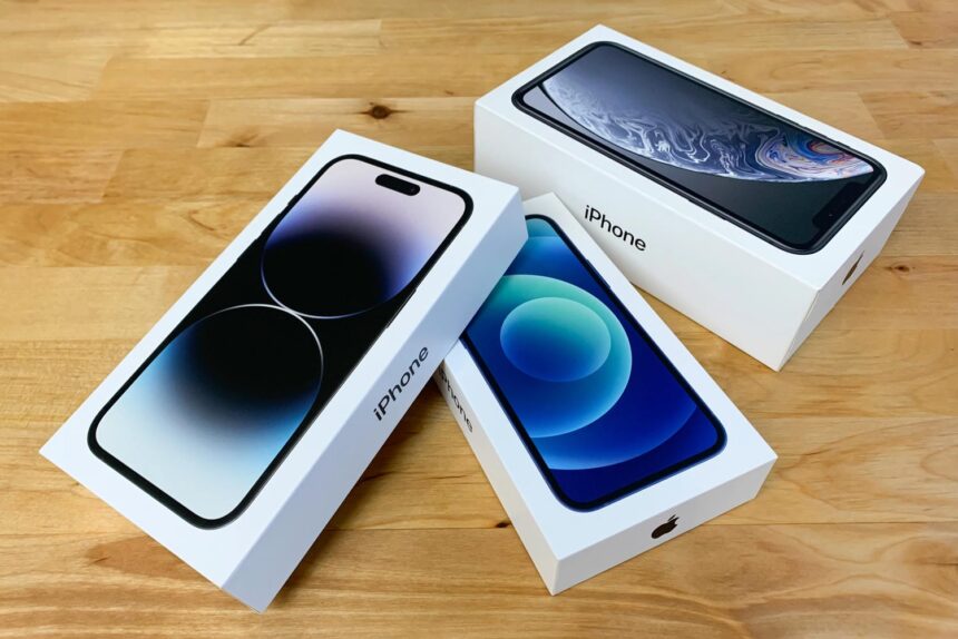 iPhone krabica krabička