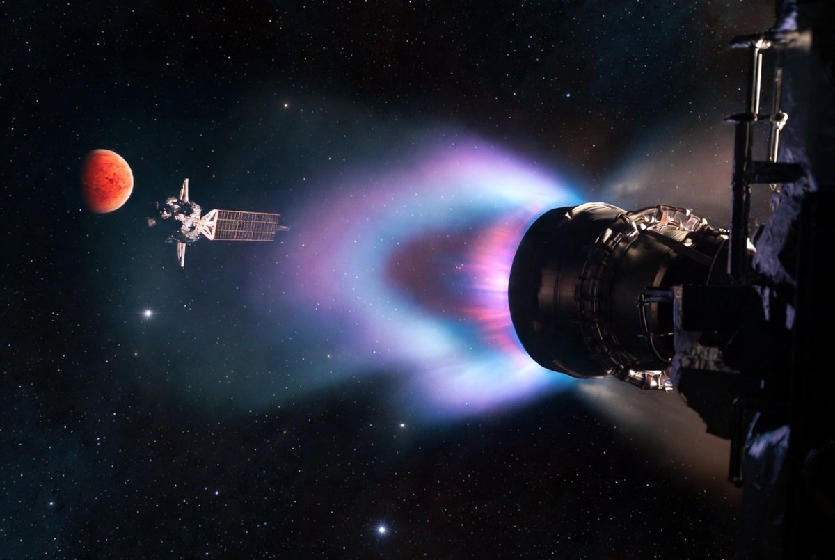 NASA, lítiový motor, plazm