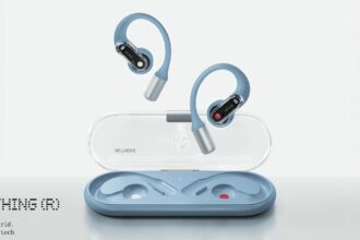 Nothing Ear (open) modré