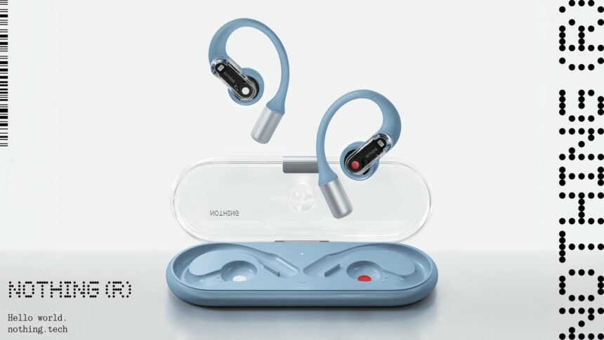 Nothing Ear (open) modré