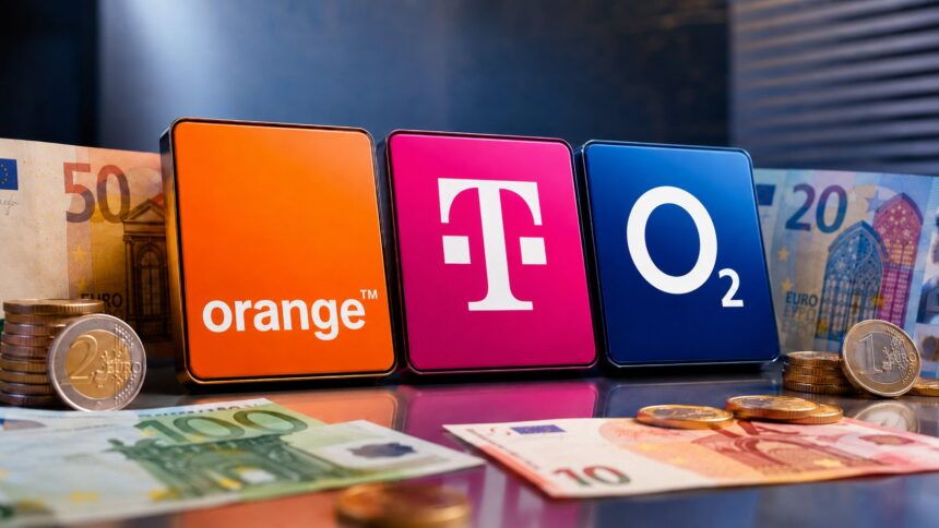 Orange, Telekom, O2