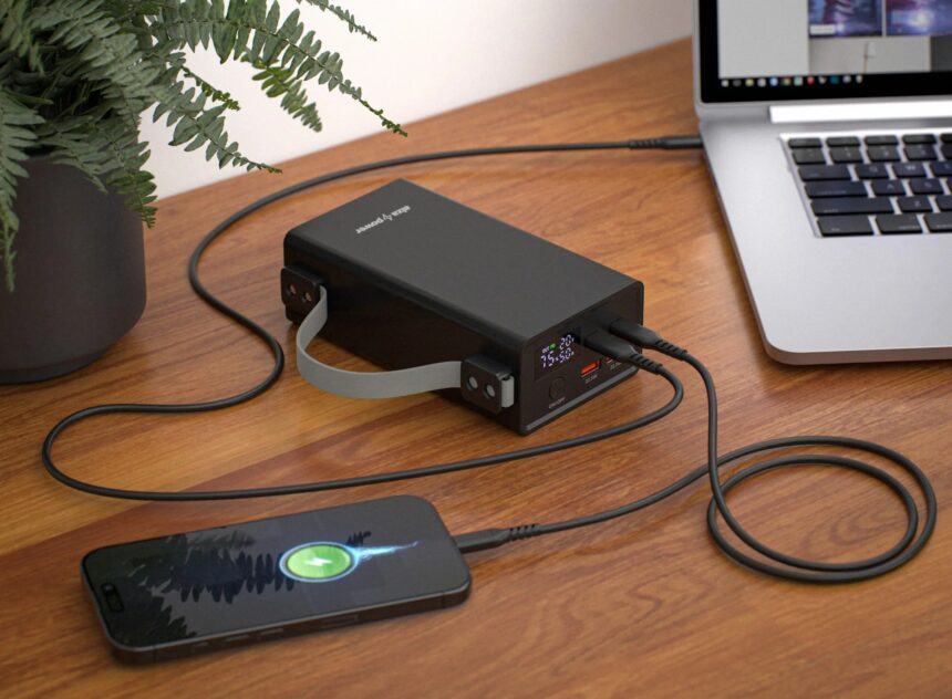 AlzaPower BigFoot 50 000 mAh Power Delivery (100 W)