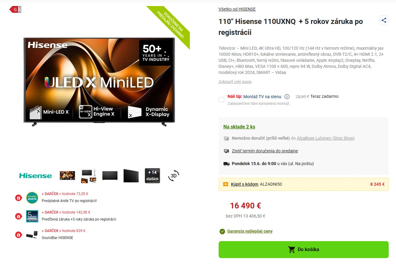 Hisense 110UXNQ
