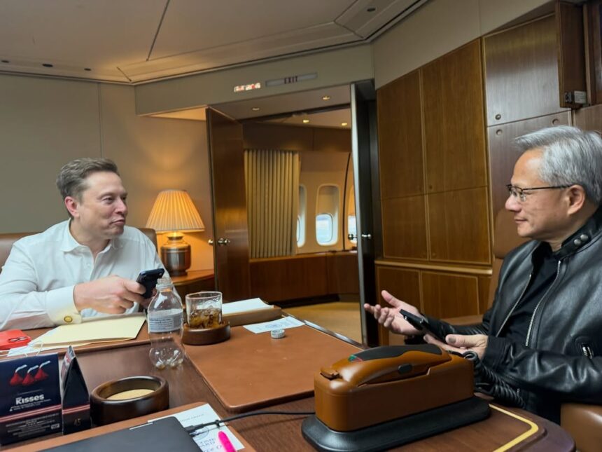 Elon Musk, Jensen Huang