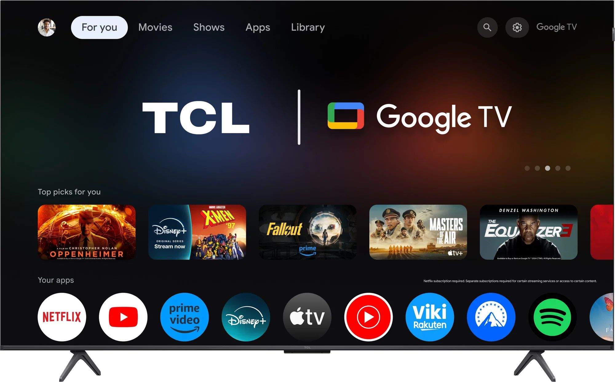 75" TCL 75T8C