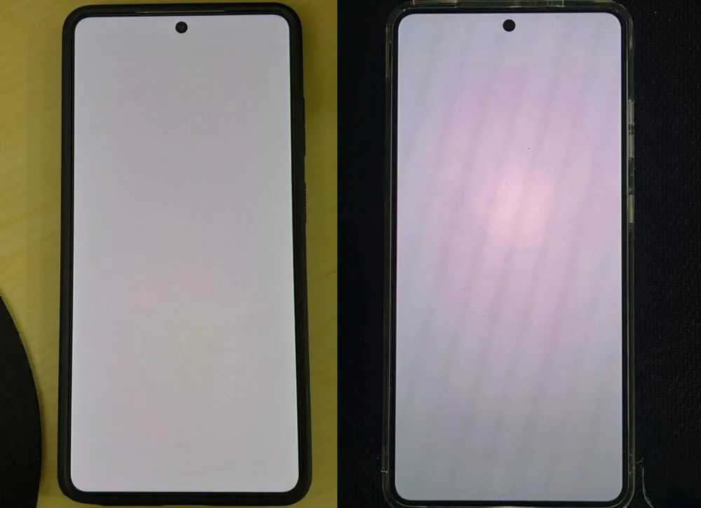 Galaxy S26 Ultra, displej sa sfarbuje do červena