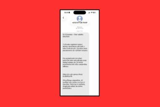 GLS, podvod, SMS