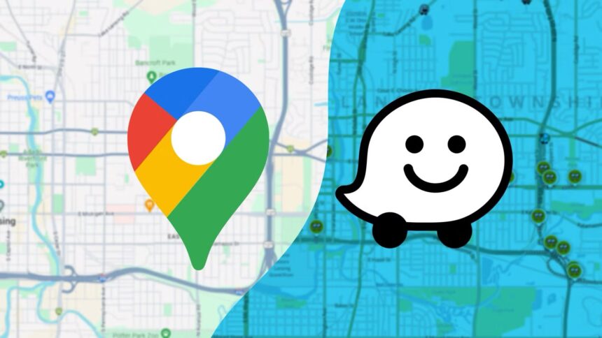 Mapy Google, Waze