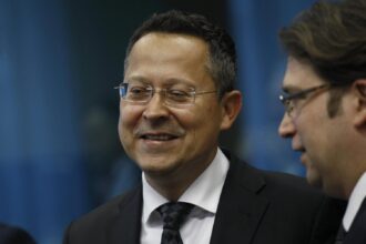 Minister financií Ladislav Kamenický
