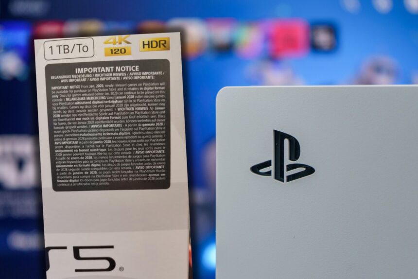Sony, fyzické hry