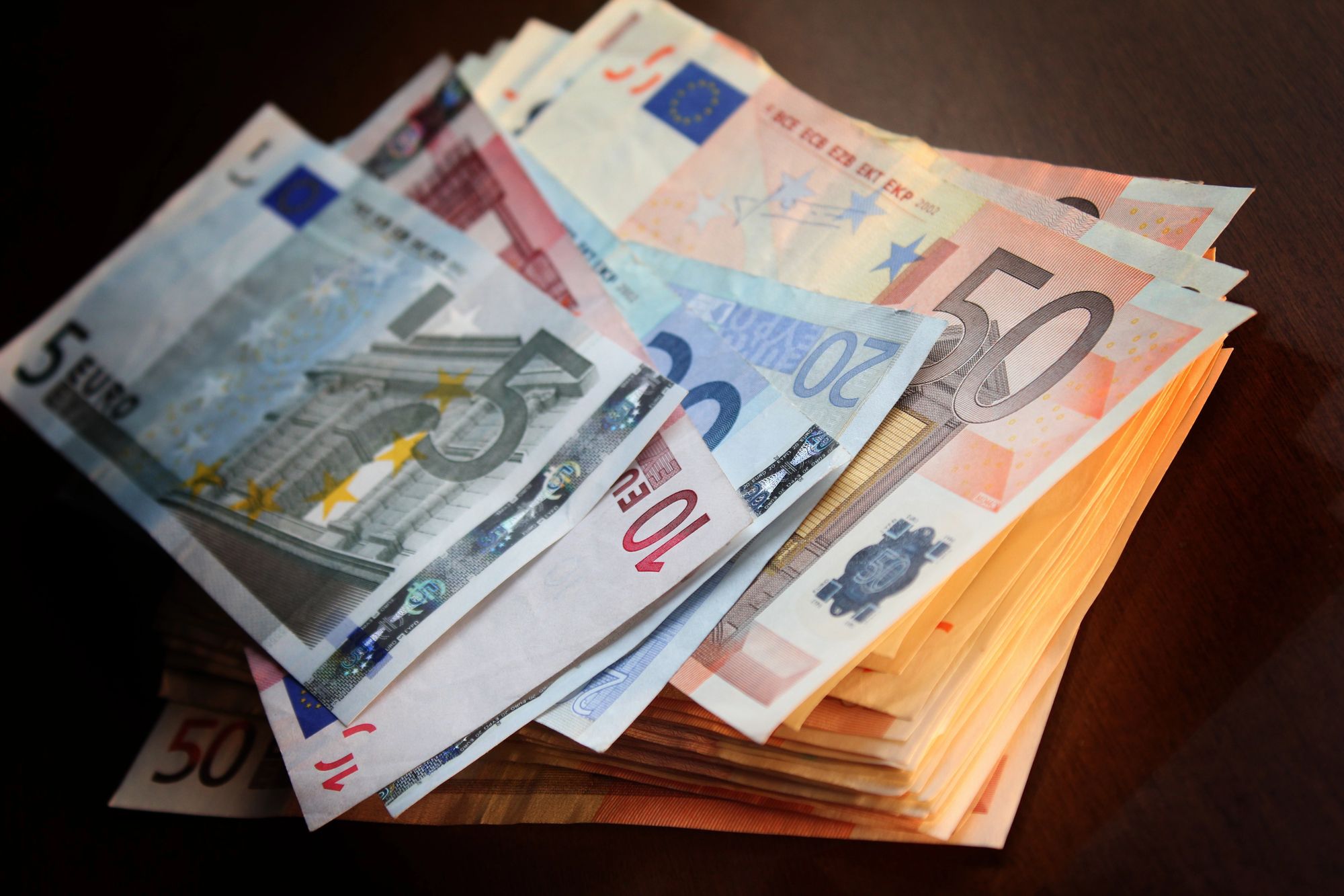 Peniaze, bankovky, euro