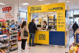 COOP Jednota, Slovenská pošta