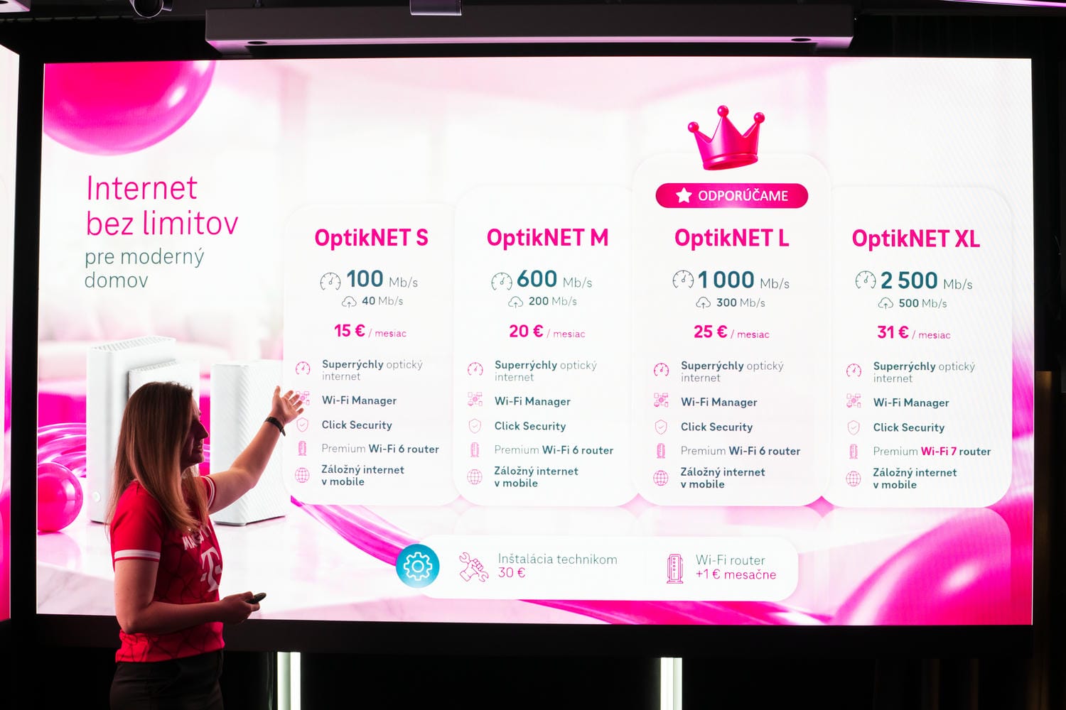 Telekom, internet