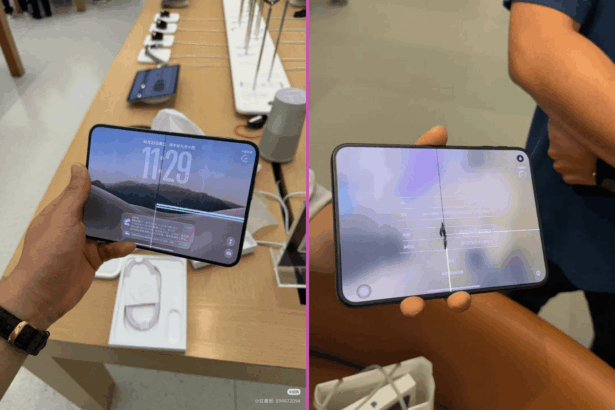 iPhone Duo, prasknutý displej