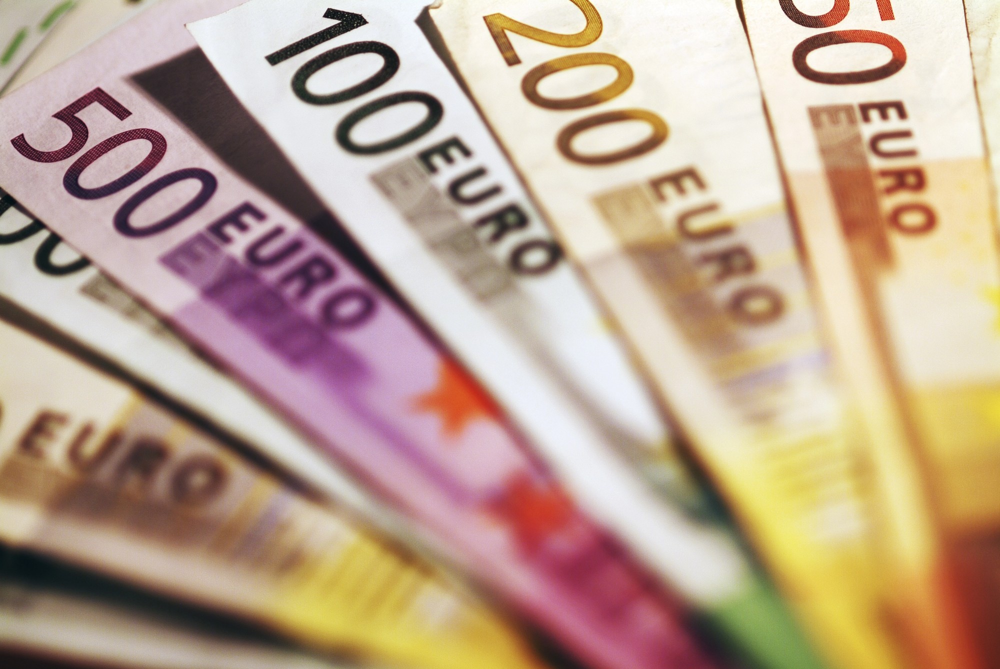 Peniaze, bankovky, euro