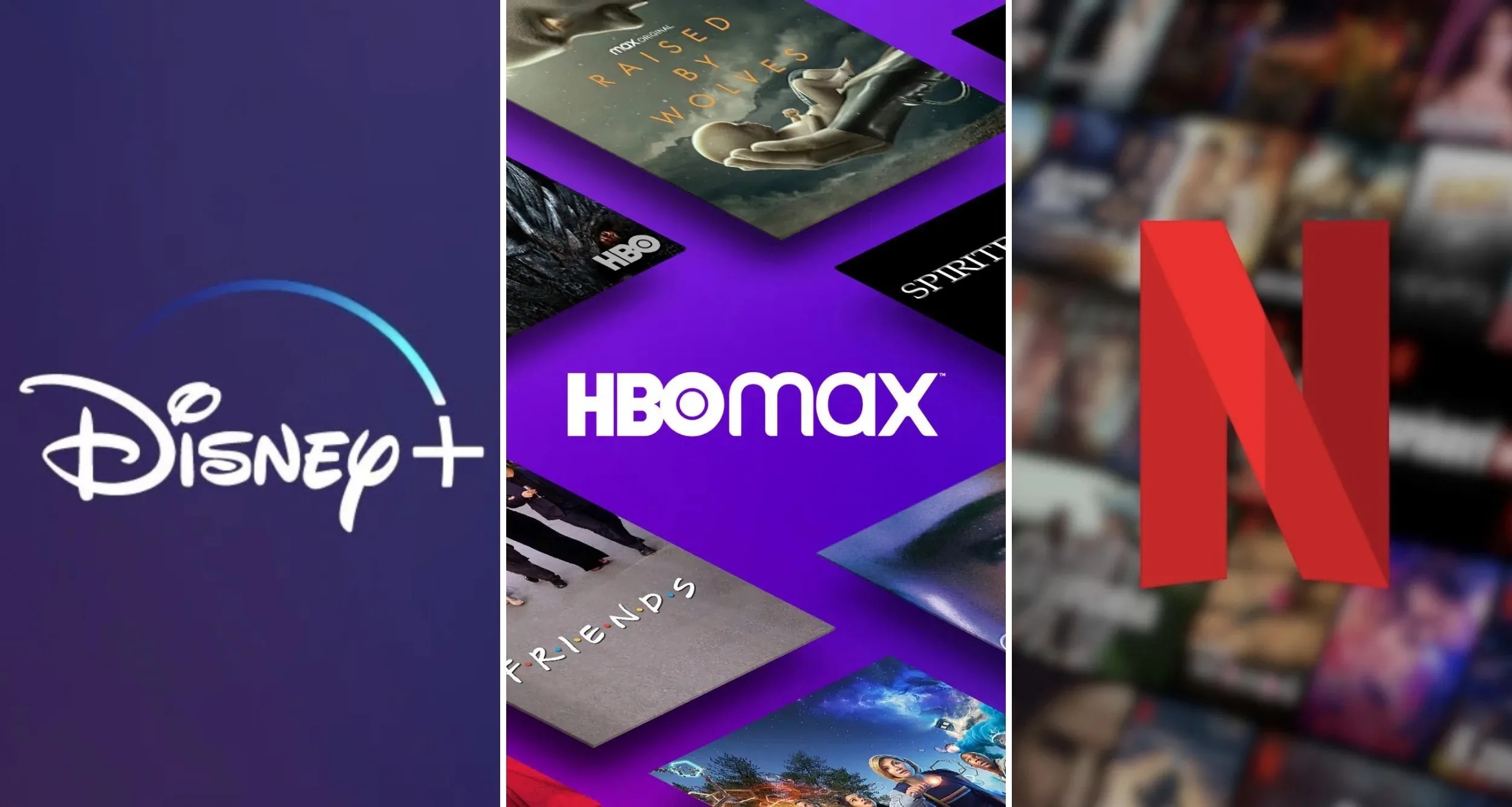 Disney+, HBO, Netflix