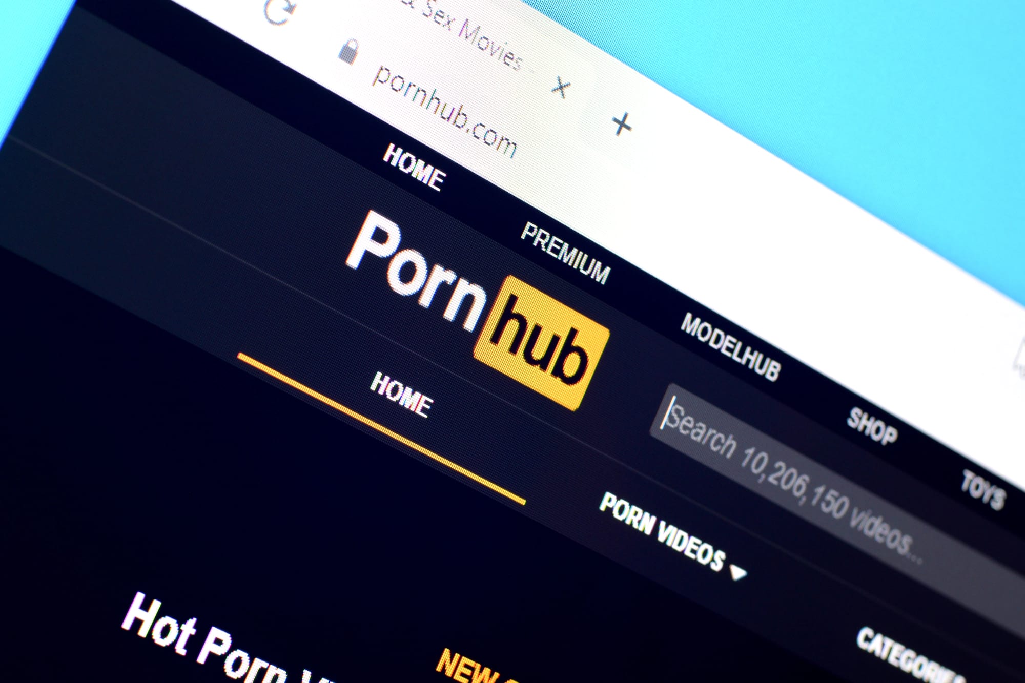 Pornhub, pornografia